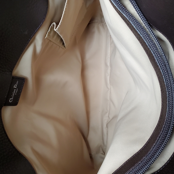 Authentic Christian Dior Vintage Brown Tote Bag - Picture 10 of 15